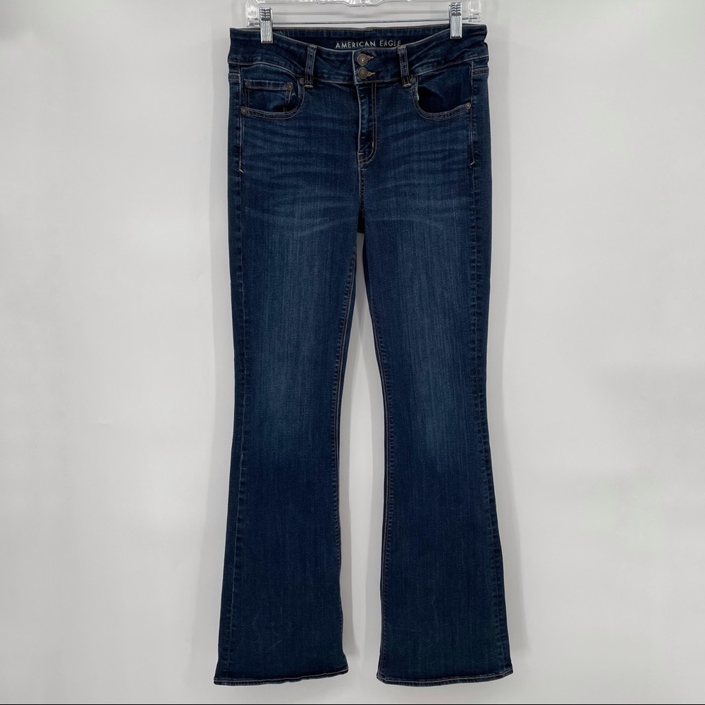 AEO Artist Flare Jeans Size 12 Long